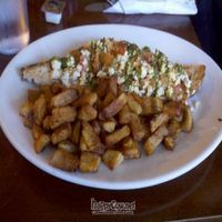 Tofu Scramble made vegan (although they still gave me a container of butter...silly) at Filter in Chicago