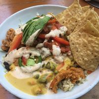 Queso burrito bowl at The Lunch Room in Ann Arbor