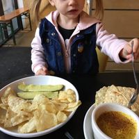 Chips and chees at The Lunch Room in Ann Arbor