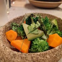 Side dish of vegetables at Explora Valle Sagrado in Urquillos