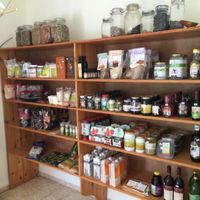 healthy foods and the like for sale at Bayit 77 in Amirim
