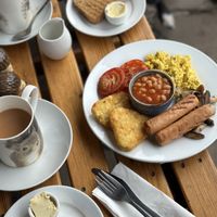   at Towngate Tearoom in Hebden Bridge