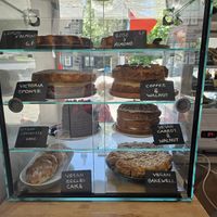 Just a few of the sweet vegan offerings at Towngate Tearoom in Hebden Bridge