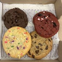 The vegan red velvet was new!!! It was so good!!!  #Veganuary at Insomnia Cookies in Sacramento