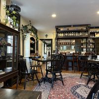 Inside   at The Mercury Café in New Castle