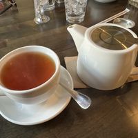 Went with the lapsang souchong    at The Mercury Café in New Castle