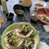 Tacos Al Pastor  at Los Arándanos in Lazaro Cardenas