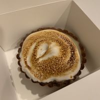 Lemon meringue  at Lazy Cow Bakery in Seattle