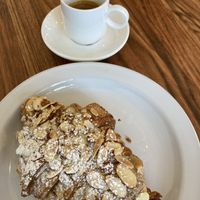 Best thing they have. Mouth drooling thinking about this almond croissant  at Lazy Cow Bakery in Seattle