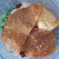 Dry ginger oil noodle at Li Jie's Kitchen 長春蔬食 in Central Singapore