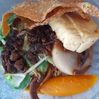 The inside at Li Jie's Kitchen 長春蔬食 in Central Singapore