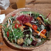 Avocado bowl at Honest Greens - Tuset in Barcelona
