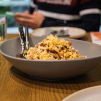 Vegan cheeseeeeee  at The Pizza Pig in New Territories