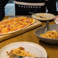 Enjoy~  at The Pizza Pig in New Territories