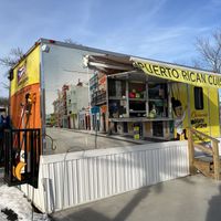 Carmen’s super cute food truck  at Carmen's Sabor Latino in Napanoch