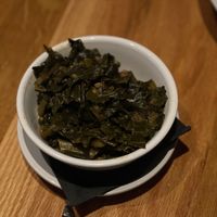 Vegan friendly collard greens  at Maple Tree Inn in Homewood