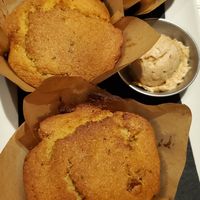 Vegan Cornbread Muffins with Cinnamon butter at Maple Tree Inn in Homewood