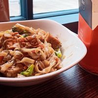 Vegan Chow menu with tofu at LANA in Tralee