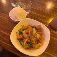 Vegan Thai garlic and chilli lunch special   at LANA in Tralee