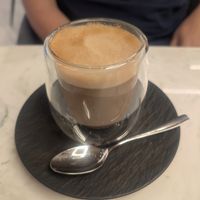 Oat latte at Heavenly Desserts - Cambridge in Cambridge
