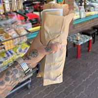 LARGE Bahn mi  #Veganuary at The Laughing Elephant in Wentworth Falls