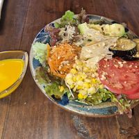 Salad at Gajimaru in Okinawa