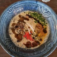 Spicy ramen at Gajimaru in Okinawa