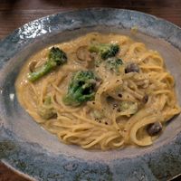 Mushroom and vegetables pasta at Gajimaru in Okinawa