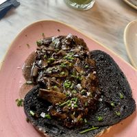 Mushroom ragout - vegan upon request  #Veganuary at PEACH in Bishops Stortford