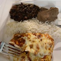 Vegetarian burrito  at Hacienda Miranda in Tenerife