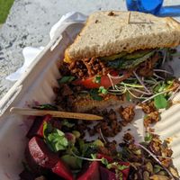 Meal sized  at KP Pour Emporter in Sainte-agathe-des-monts