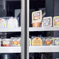 Vegan cheeses!!  at Genç Market in Antalya