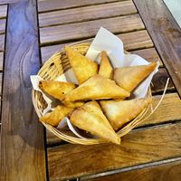 Samosas  at Garden Kitchen Caravan in Antalya