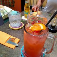 Lovely drinks at Dushi Delicious  in Oranjestad