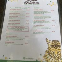 Menu #Veganuary at Dushi Delicious  in Oranjestad