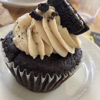 Oreo cupcake mmm  at Wild Chestnut Cafe in Florence