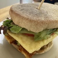 Bacon egg and avo   at Wild Chestnut Cafe in Florence