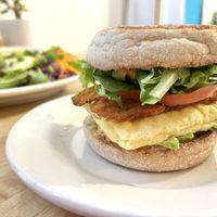 Avocado, Just Egg, and Tempeh Bacon  at Wild Chestnut Cafe in Florence