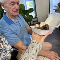 Grandpa’s cookie cake 💕   at Wild Chestnut Cafe in Florence