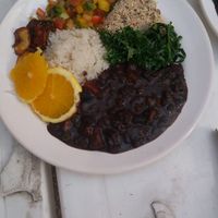 Feijoada vegan at Krishna Restaurant in Belo Horizonte