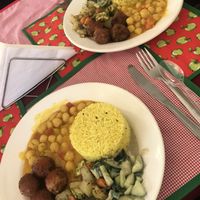 Indian food at Krishna Restaurant in Belo Horizonte