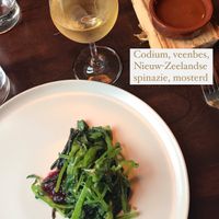 Nieuw-Zeelandse spinazie at Rotonde in Rotterdam
