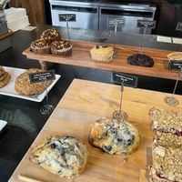three vegan and gluten free baked goods   at Visible Coffee Roasters in Mill Creek