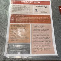 new info with explicit vegan explanation   at Pochi Bubble Tea Cafe in Lynnwood