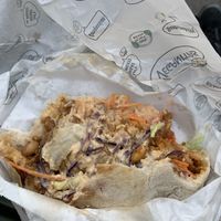 Generous filling   at Veganitas Pop Up- Bahnhofplatz  in Zurich