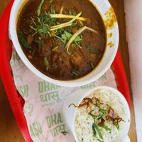 Chana Massala with rice  at Dhaasu in Lima