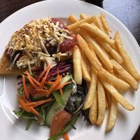 Vegan parma   at Austral Hotel  in Korumburra