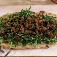 Pinsa "Flamma" at Pinsa Imperium in Bad Wildungen