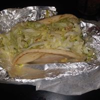 Falafel at Skorpios Gyros in Newark