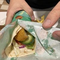 chicken wrap  at Vedang - green burger | Skyline Plaza in Frankfurt